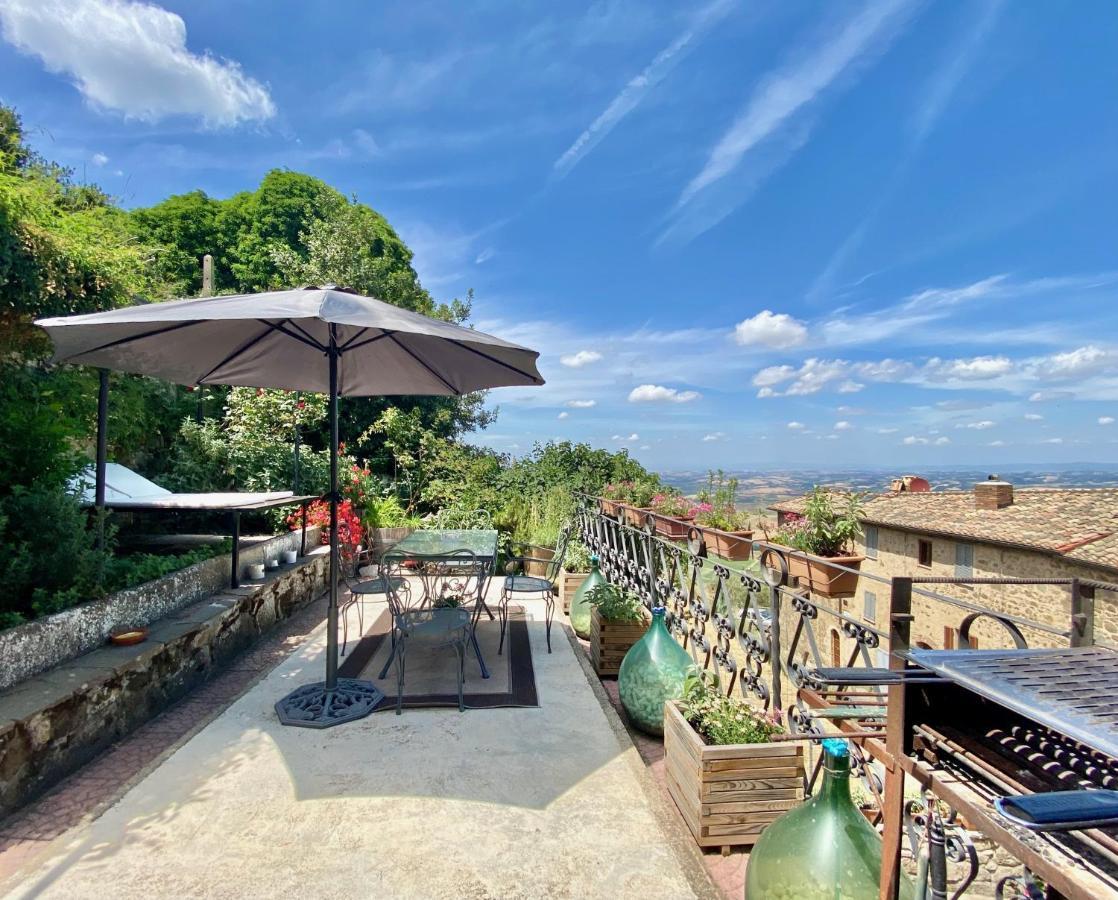 Panoramic Nest In Montalcino Βίλα Εξωτερικό φωτογραφία